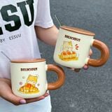 Ly cốc sứ bánh mì dễ thương - Nhiều mẫu
