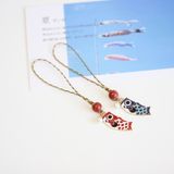 Móc khóa cá koi may mắn