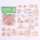 Bộ 46 miếng dán sticker trang trí - Động vật dễ thương