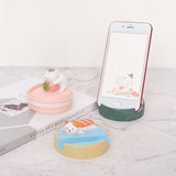 Giá đỡ điện thoại để bàn hình mèo Zakka phong cách Nhật Bản