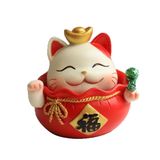 Mô hình trang trí  - Mèo thần tài, thần tài năm mới