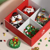 Đồ chơi lắp ráp giáng sinh 4 trong 1