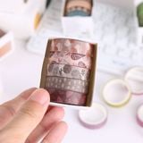 Decor tape băng keo họa tiết trang trí - Rừng thu