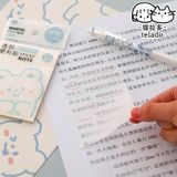 Sticky note giấy note ghi chú trong suốt