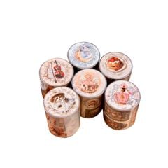 Cuộn sticker hình dán trang trí - Phong cách châu Âu cổ điển