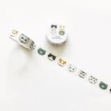 Washi tape, băng keo trang trí thiết kế hình mèo dễ thương