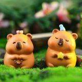 Mô hình trang trí - Chuột lang nước capybara dễ thương