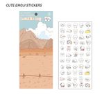 Sticker mini, hình dán trang trí hoạt hình đáng yêu