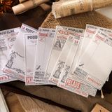 Bộ 30 giấy ghi chú, trang trí journal DIY - Monologue of Time