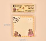 Giấy note giấy ghi chú hình capybara