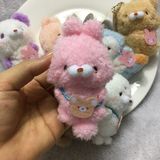 Móc khóa bông - Động vật dễ thương
