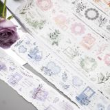 Decor tape băng keo họa tiết trang trí - Floral Lace