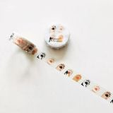 Washi tape, băng keo trang trí thiết kế hình mèo dễ thương