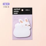 Sticky note, giấy ghi chú hình động vật dễ thương