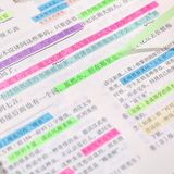 Sticky note giấy highlight xuyên thấu