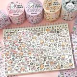 Sticker trang trí dạng cuộn telado