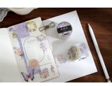 Cuộn sticker hình dán trang trí - Vườn xuân