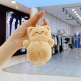 Móc khóa bông - Mèo thần tài