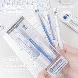 Bộ 3 cây bút mực, bút highlight, con dấu ngôi sao Planwith