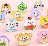 Đồ chơi lắp ráp - Nhân vật hoạt hình dáng donut