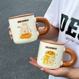 Ly cốc sứ bánh mì dễ thương - Nhiều mẫu