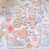 Bộ 46 miếng dán sticker trang trí - Động vật dễ thương