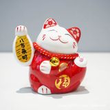 Mô hình trang trí, ống đựng tiền tiết kiệm - Mèo thần tài