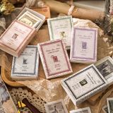 Bộ 60 giấy trang trí journal DIY - Letter Rose