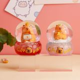 Quả cầu thủy tinh trang trí hộp mù blind box - Capybara, Butter Bear
