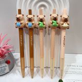 Bút mực đen 0.5mm hình capybara