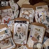 Bộ 30 giấy trang trí journal DIY - Cổ điển Retro Room