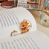 Bookmark đánh dấu trang kim loại hình capybara