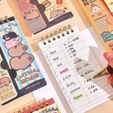 Sổ học từ vựng hình capybara