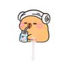 Quạt cầm tay - Capybara