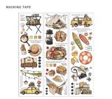 Masking tape trang trí phong cách châu Âu