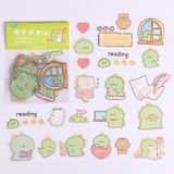 Bộ 46 miếng dán sticker trang trí - Động vật dễ thương