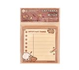 Giấy note giấy ghi chú hình capybara