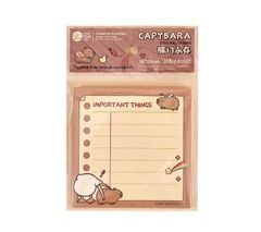 Giấy note giấy ghi chú hình capybara