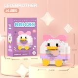 Đồ chơi lắp ráp - Nhân vật hoạt hình dáng donut