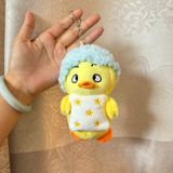 Móc khóa bông - Vịt