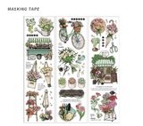 Masking tape trang trí phong cách châu Âu