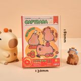 Sổ tay B6 bìa cứng hình capybara