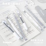 Bộ 3 cây bút mực, bút highlight, con dấu ngôi sao Planwith