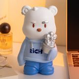 Mô hình trang trí, ống đựng tiền - Gấu rich