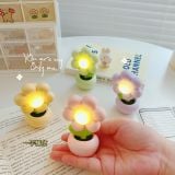 Đèn ngủ mini hình chậu hoa