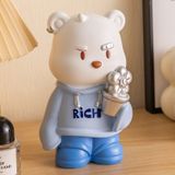Mô hình trang trí, ống đựng tiền - Gấu rich