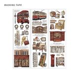 Masking tape trang trí phong cách châu Âu