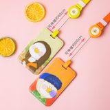 Dây đeo thẻ học sinh, sinh viên, nhân viên văn phòng có dây rút - hoạt hình danh họa dễ thương