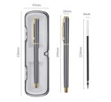 Bút bi kim loại màu vàng