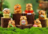 Mô hình trang trí blind box mẫu ngẫu nhiên - Chuột lang nước capybara